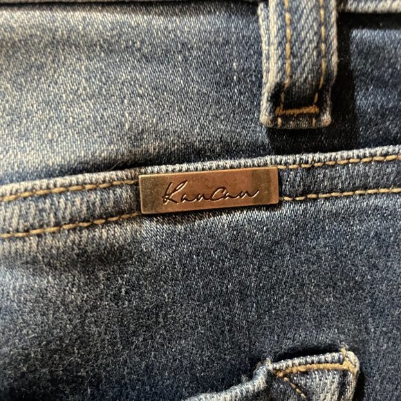 Kancan hi rise distressed skinny jean 27 - Picture 5 of 6